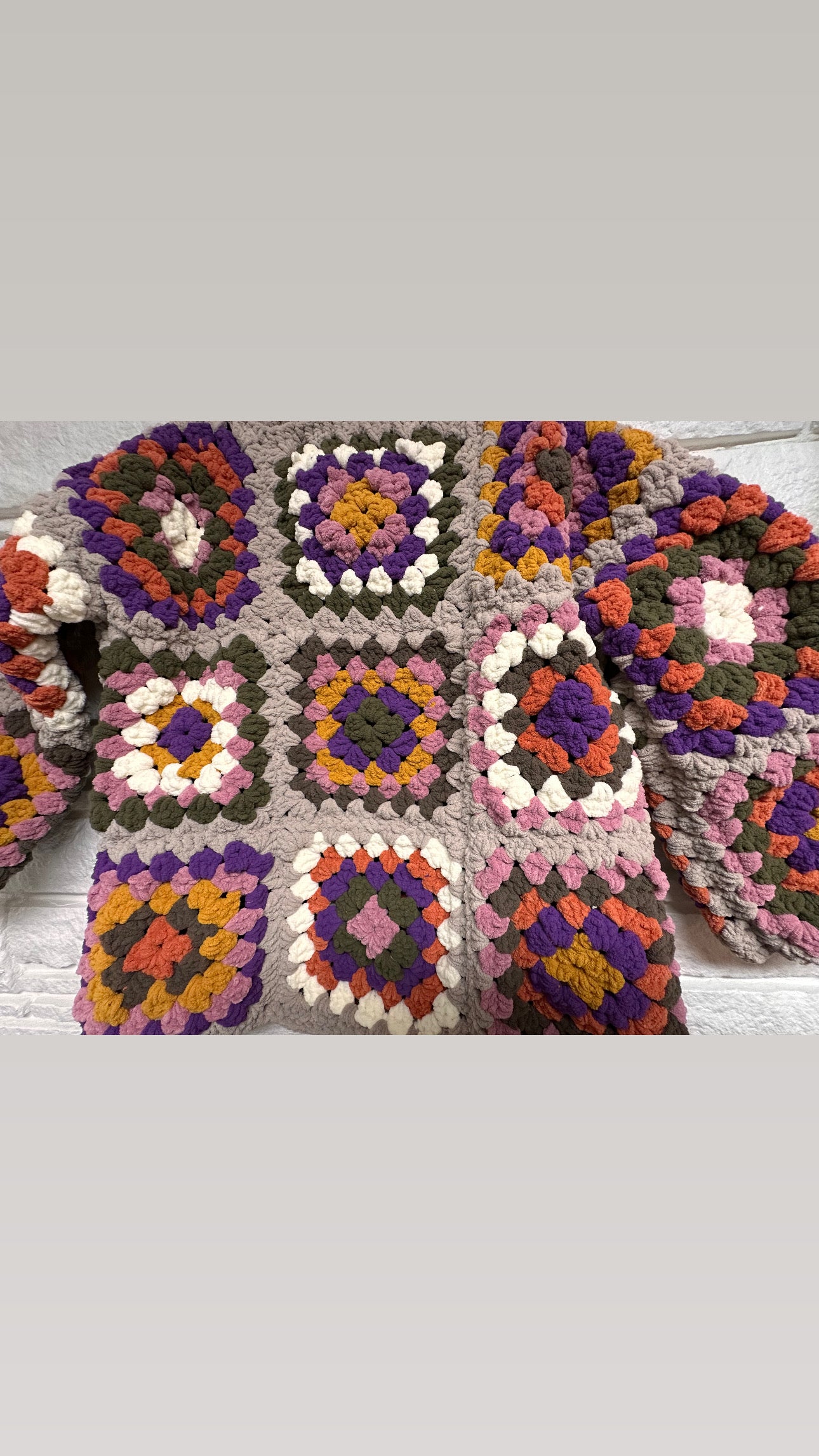Granny Square Sweater