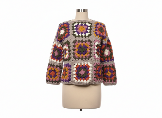 Granny Square Sweater