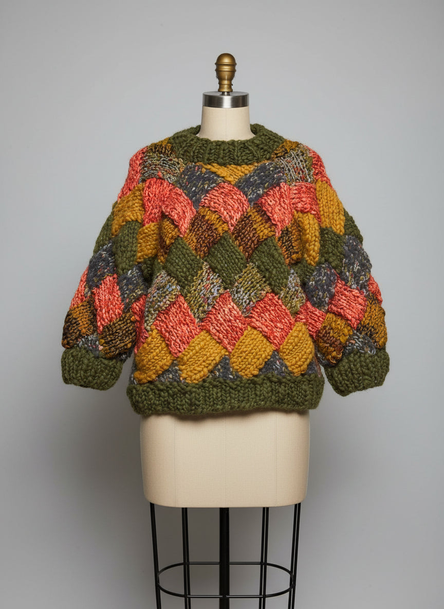 Interlace Knit Sweater