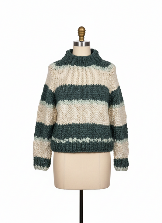 Hand knitted sweater